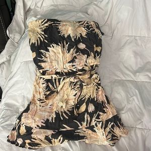 Mini dress floral, size small by Cloth & Stone